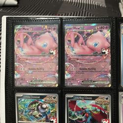 MEW EX PRIZE PACK 5 x2 count Pokémon Cards