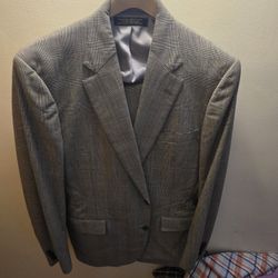 Men Brooks Brothers Suit Size 44 Pants 38x34