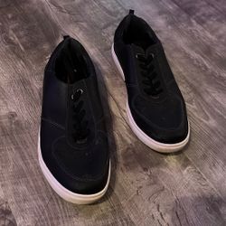 Mean Size 12 Black Shoes 