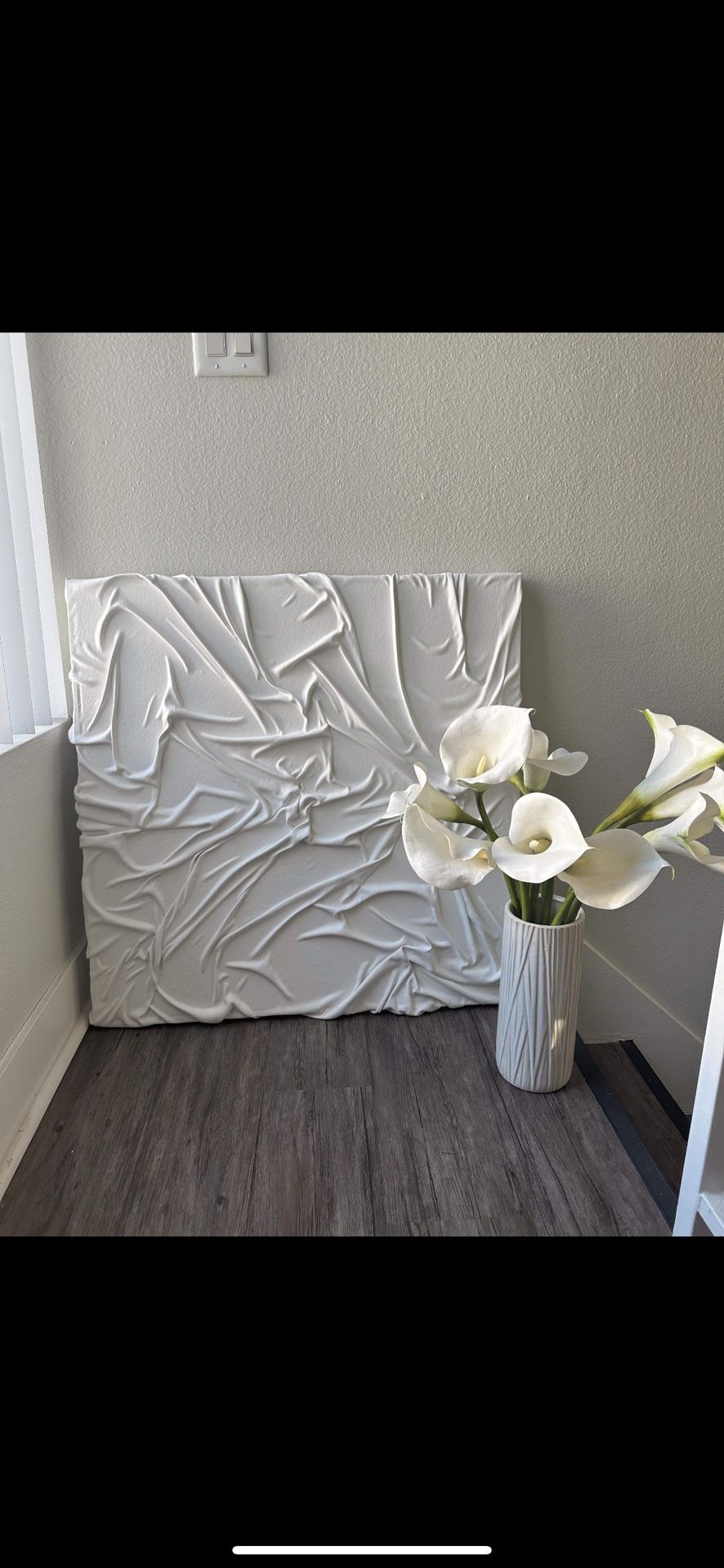 Original sculpted Painting 32x32