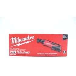 3 Days Sale ,NIB Milwaukee M12 Cordless 3/8" Ratchet, 2457-20 , New Firm