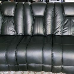 Leather Electric Motor Theater Couch