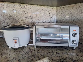 Rice Cooker & Toaster Oven