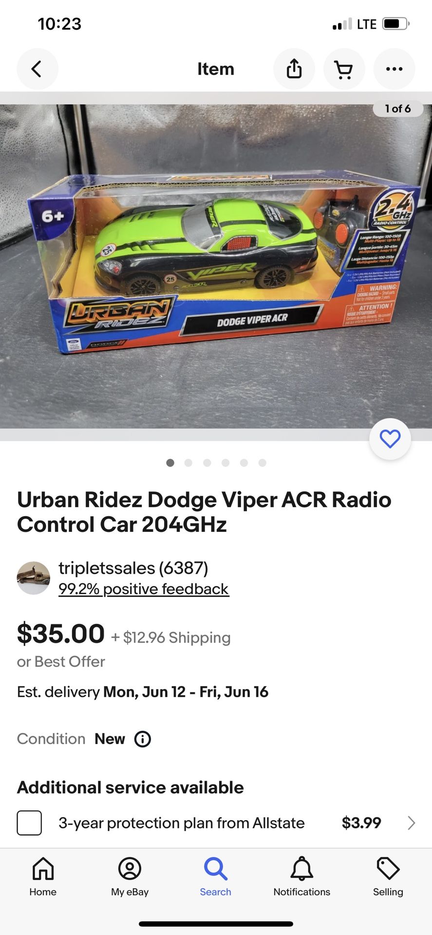 RC Dodge Viper