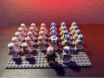 Lego Star Wars Updated Clone Trooper Lot