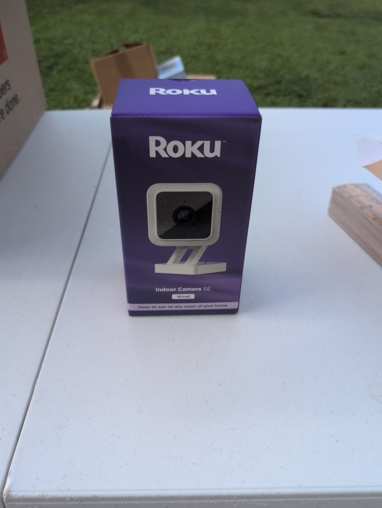 NIB ROKU INDOOR CAMERA SE WIRED