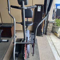 Body Power Trio-Trainer 3-in-1 Elliptical/Bike