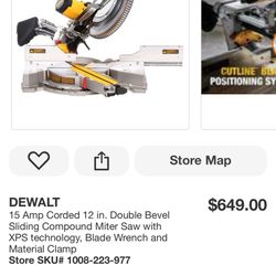 Dewalt Double Bevel Miter Saw