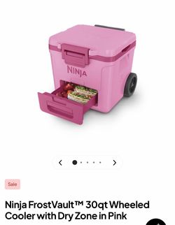 Ninja frost vault 30qt cooler PINK BRAND NEW