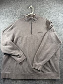 Men’s 2XL Gray Crewneck Sweatshirt Pullover Outdoor Casual