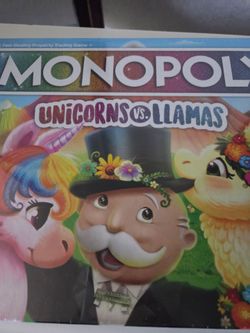New Monopoly Unicorn VS Llamas