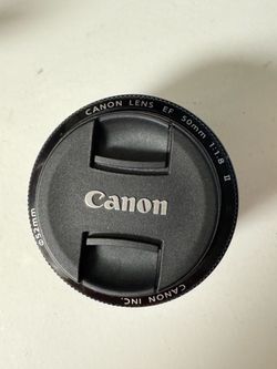 Canon EF 50mm f/1.8 lens