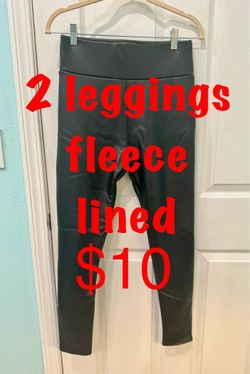 Buy 2 for $10- new leggings FLEECE LINED