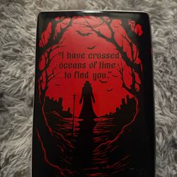 Dracula Book Shaped Flower Vase