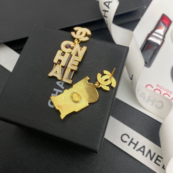 Chanel Gold Drop Earrings for Sale in Cumming, GA - OfferUp