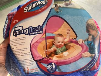 Spring Baby Float with Canopy
