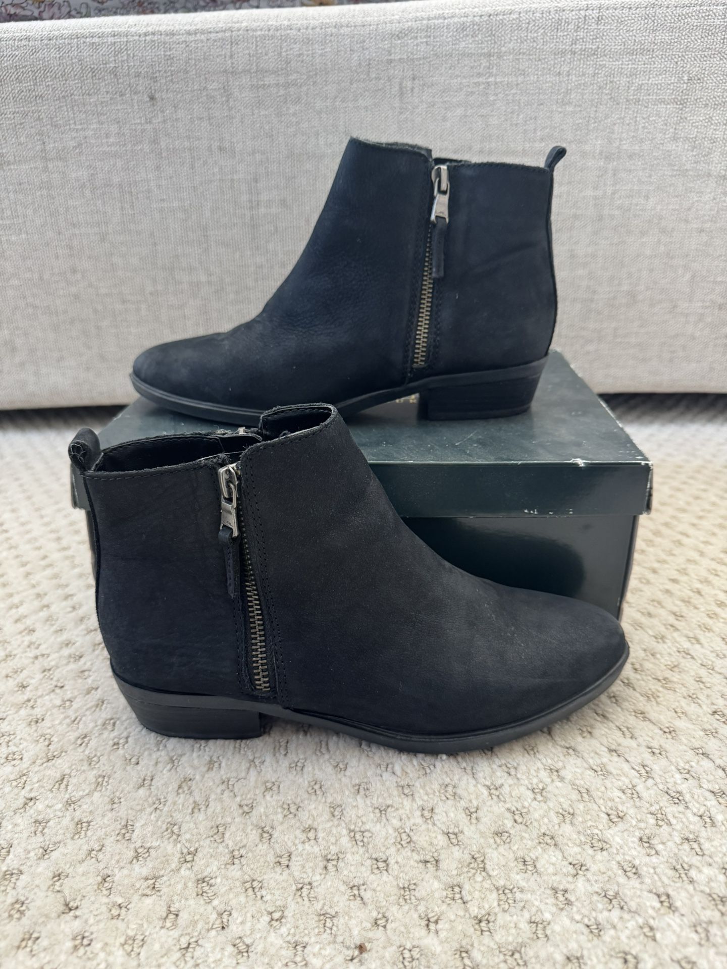 Ralph Lauren Nubuck Ankle Boots 