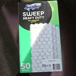 Swiffer 50 Count Dry Sweeping Cloths New Unopened 