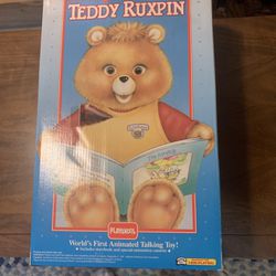 TEDDY RUXPIN IN BOX! 
