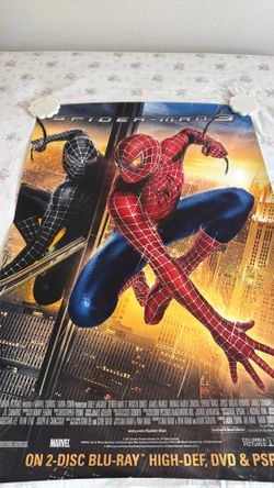 Spider-Man Poster # 3 from 2007 Great Condition