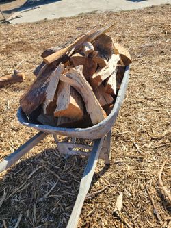 Firewood rounds $20 wheelbarrow