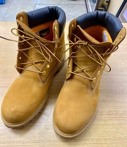 Timberland 6" Premium Waterproof 400g Insulated Wheat Boots Men's 10.5M