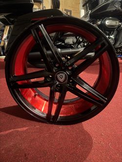 Marquee Luxury Alloy Wheels 17” Black Red (3 Wheels)
