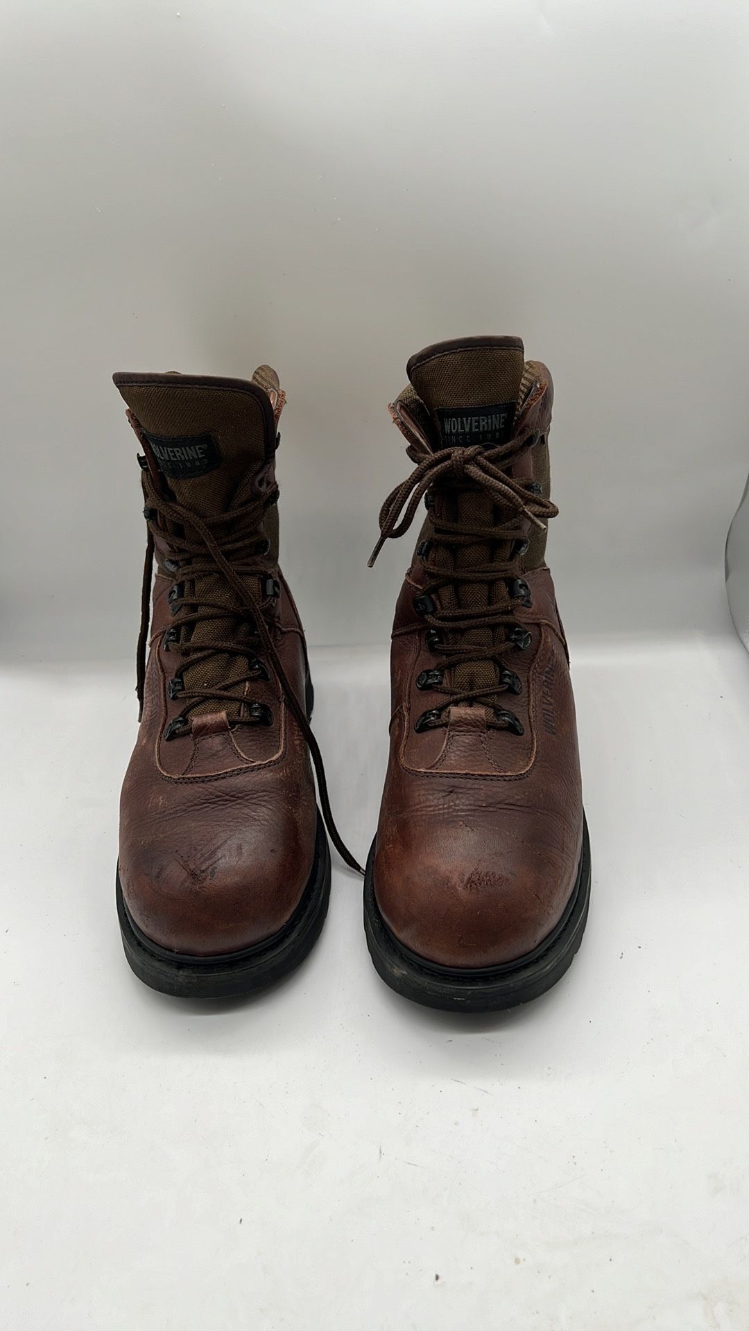 Wolverine Men's Size 11 Big Horn Insulated Brown Leather Waterproof Work Boot