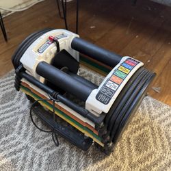 PowerBlock Elite Adjustable Dumbbell 10-50 Pounds 