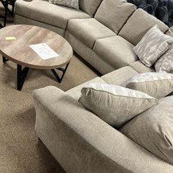 Cuddler Style Nice Sectional!