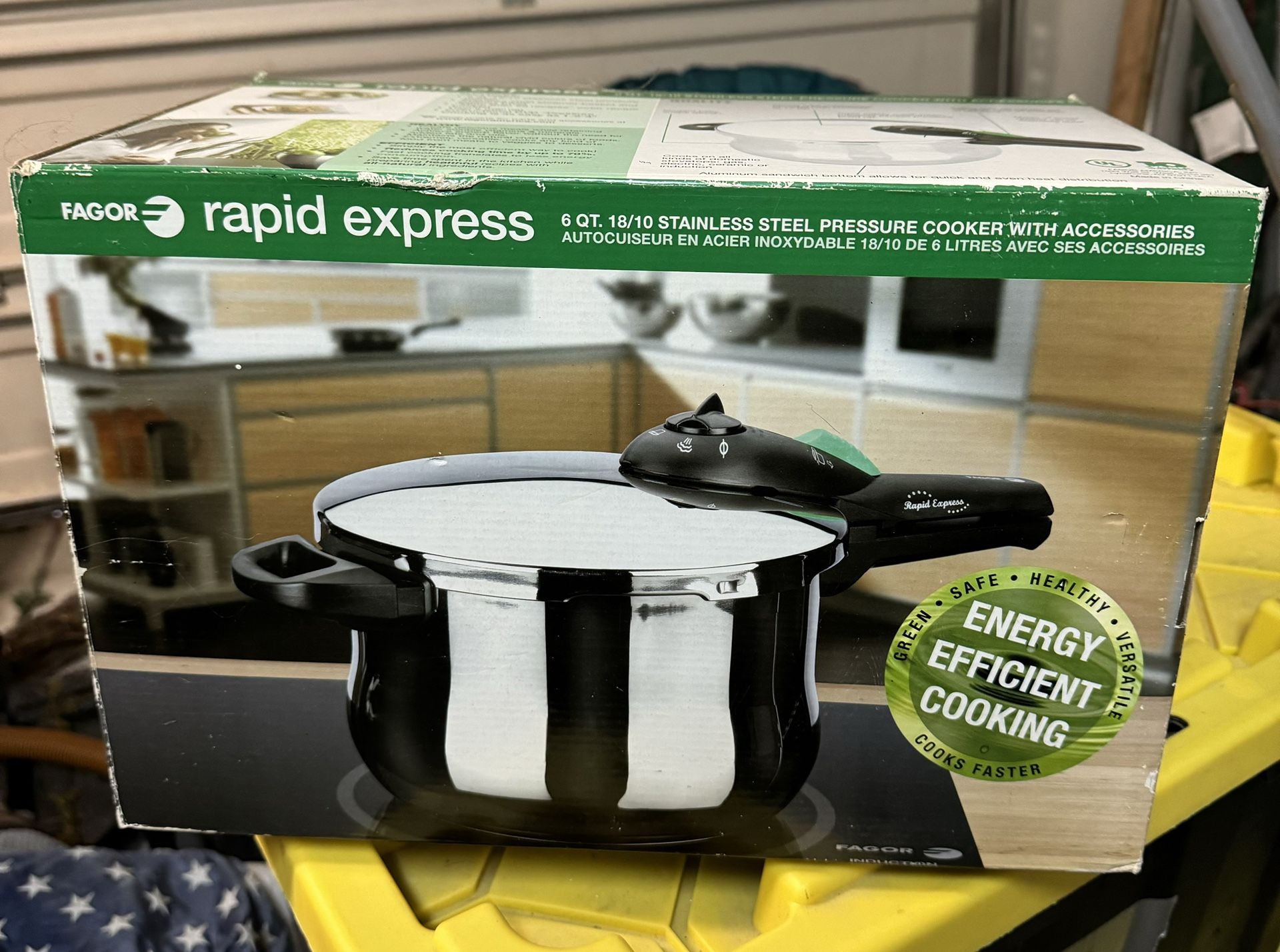 Fagor Rapid Express Pressure Cooker.
