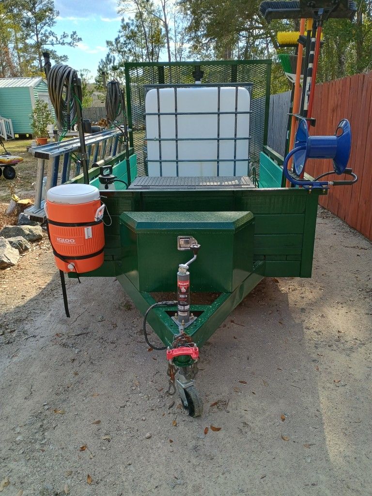 Trailer/Pressure Washing Set
