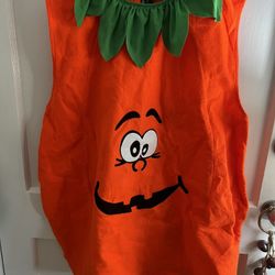 One Size Fits All Adult Halloween Pumpkin Costume 