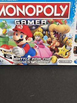 Mario gamer monopoly board game
