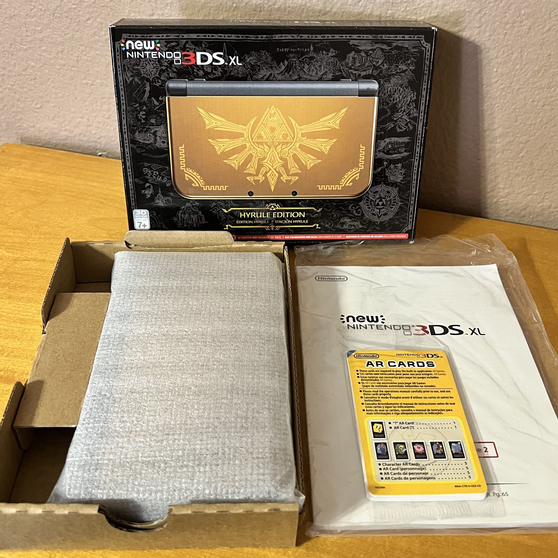DUAL IPS SCREEN New Nintendo 3DS XL Zelda Hyrule Edition Complete
