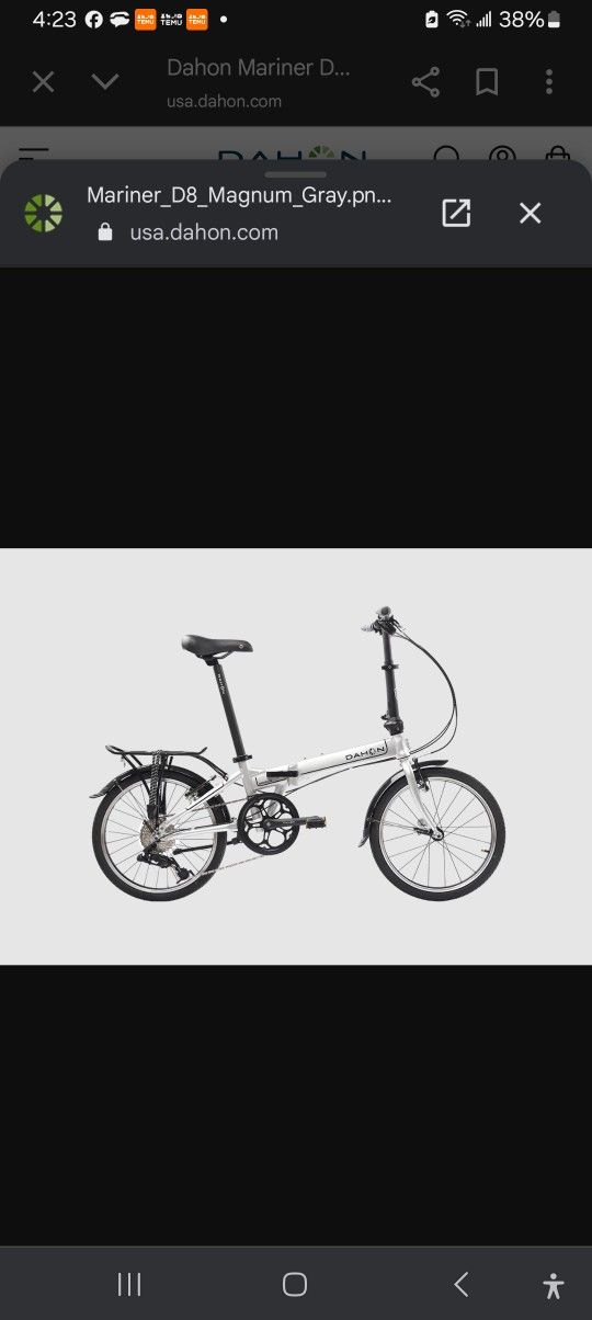 Dahon Folding Bike For Sale $250 OBO
