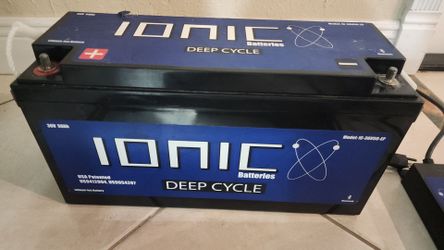 Bateria lithium con charger de 2 bancos y bandeja de soporte