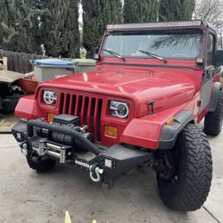 1990 Jeep Wrangler Stick Shift 