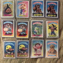 Vintage garbage pail kids card lot 1986