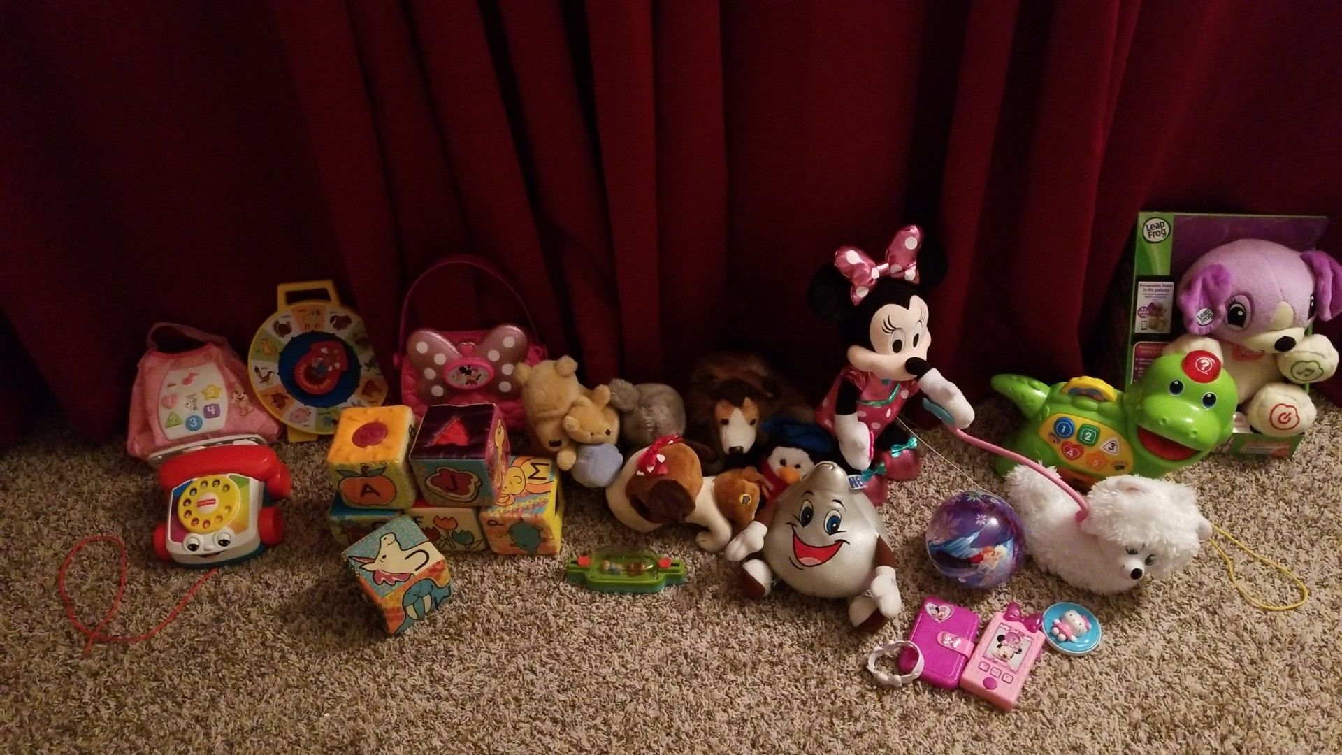 Baby to Toddler girl toy lot