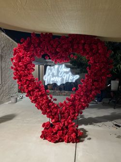 Will you marry me- neon sign