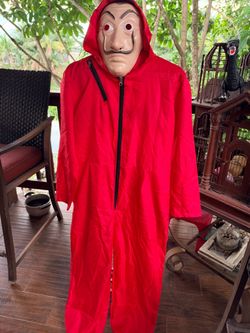 Money Heist Halloween Costume with Mask