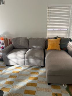 Recliner couch with storage $50