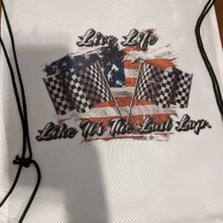 Racing Drawstring Backpack 