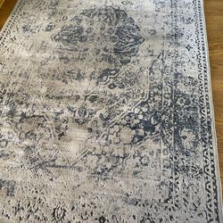 Villa Collection Washable Rug 8ftX5ft