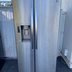 LG Stainless Steel Fridge (Delivery)
