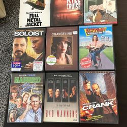 50 miscellaneous DVDs
