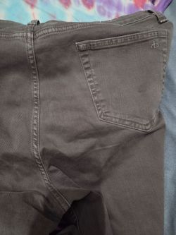 Dark Olive Green Denim Jeans rag and bone