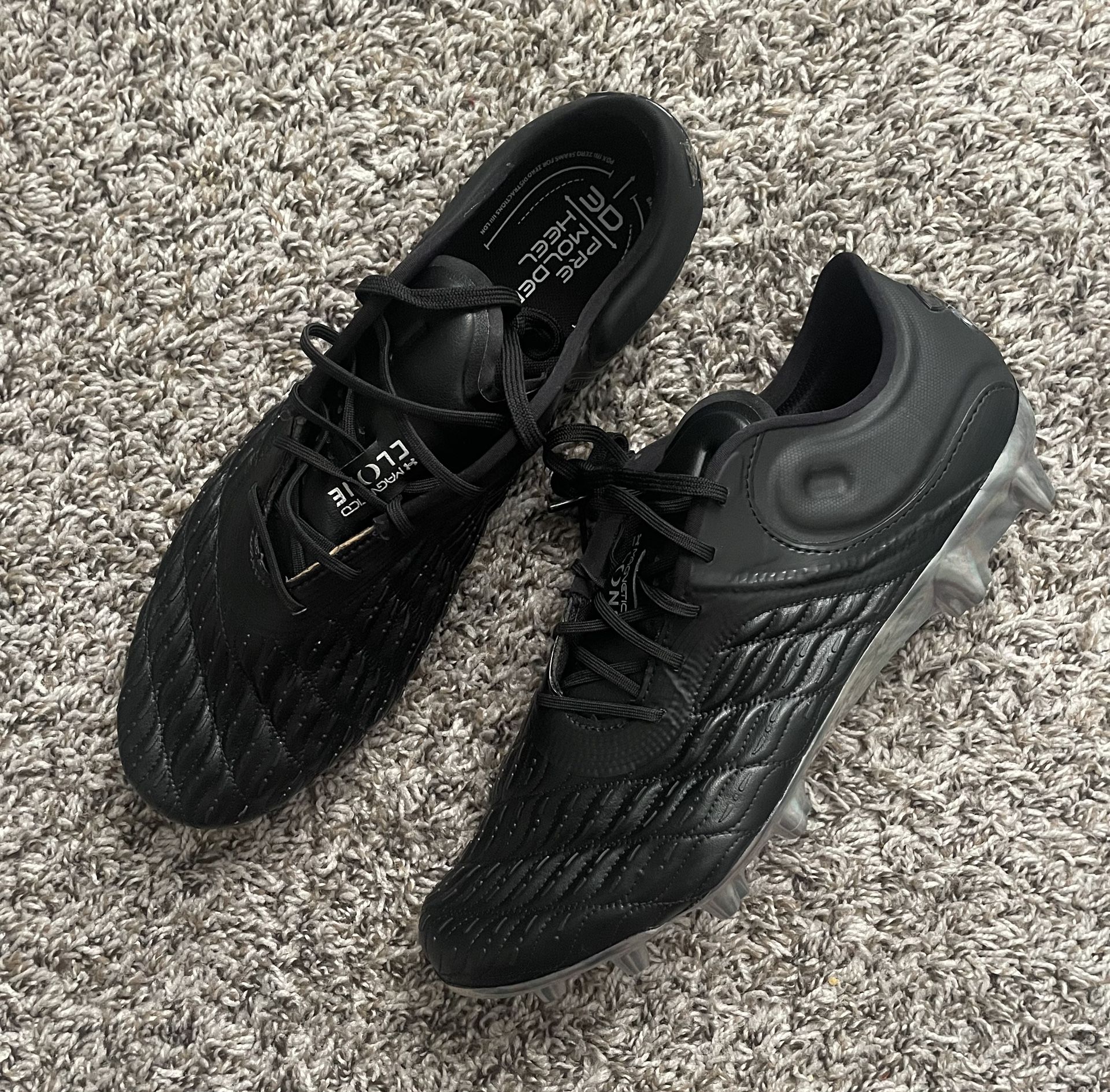 Under Armour Clone Magnetico Elite 3.0 FG Soccer Cleats UA Football Boots Black Men’s Size 10.5