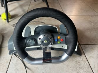 Xbox 360 Racing Wheel w/ Foot Pedals